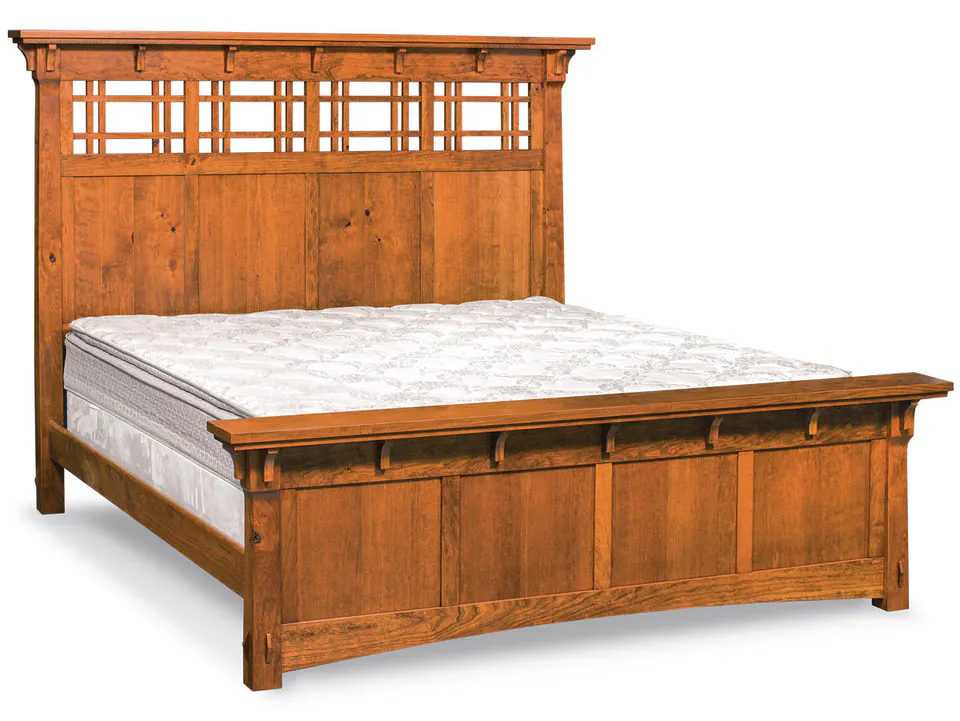 Simply Amish XK04-SBMAK-05B2-SF Makayla King Bed, Express Simply Amish XK04-SBMAK-05B2-SF Makayla King Bed, Express