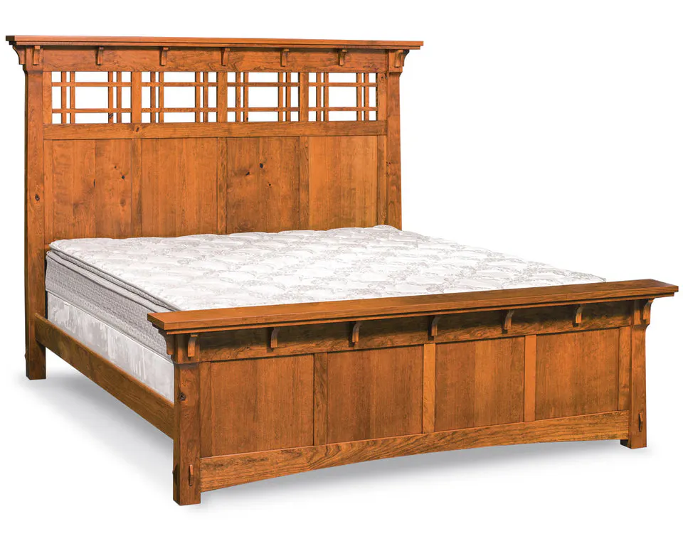 Simply Amish XK04-SBMAK-05B2-SF Makayla King Bed, Express Simply Amish XK04-SBMAK-05B2-SF Makayla King Bed, Express