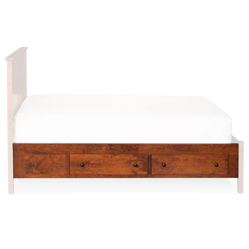Simply Amish SSSHS-18D Shenandoah Twin Under-Bed Storage