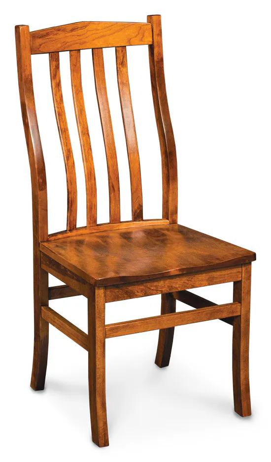 Simply Amish ECCLI-02A-L Clifton Side Chair w/ Leather Cushion Seat Simply Amish ECCLI-02A-L Clifton Side Chair w/ Leather Cushion Seat