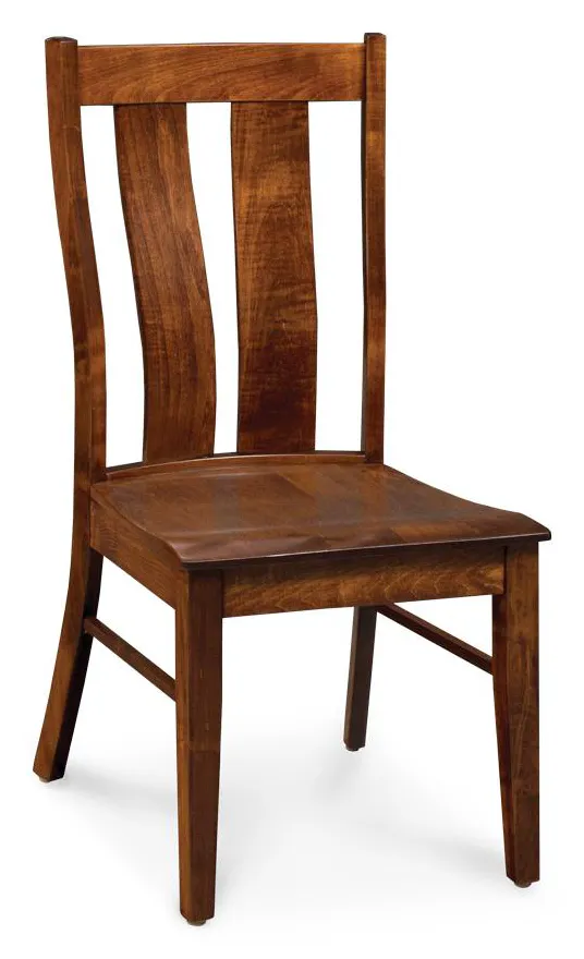 Simply Amish ECMIT-02A-L Mitchell Side Chair w/ Leather Cushion Seat Simply Amish ECMIT-02A-L Mitchell Side Chair w/ Leather Cushion Seat