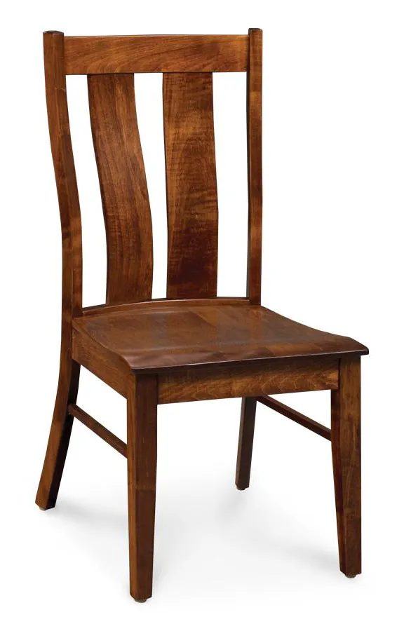 Simply Amish ECMIT-02A-L Mitchell Side Chair w/ Leather Cushion Seat Simply Amish ECMIT-02A-L Mitchell Side Chair w/ Leather Cushion Seat