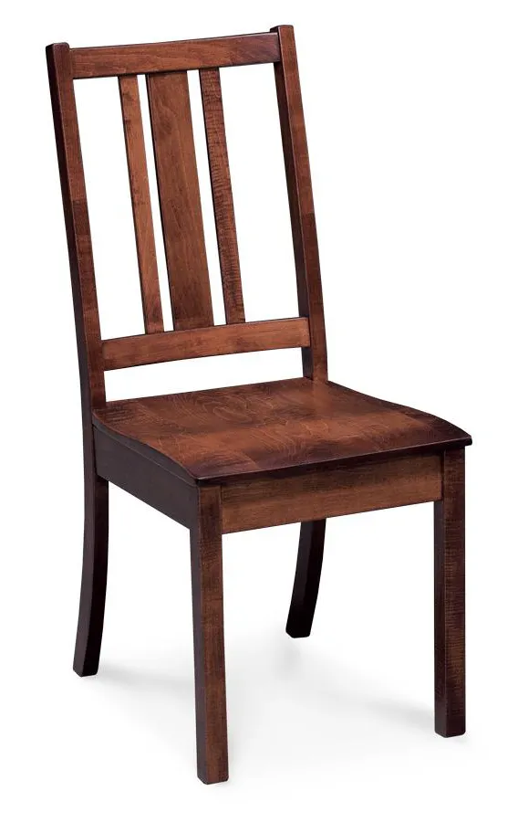 Simply Amish ECWAV-02A-F Waveland Side Chair w/ Fabric Cushion Seat Simply Amish ECWAV-02A-F Waveland Side Chair w/ Fabric Cushion Seat