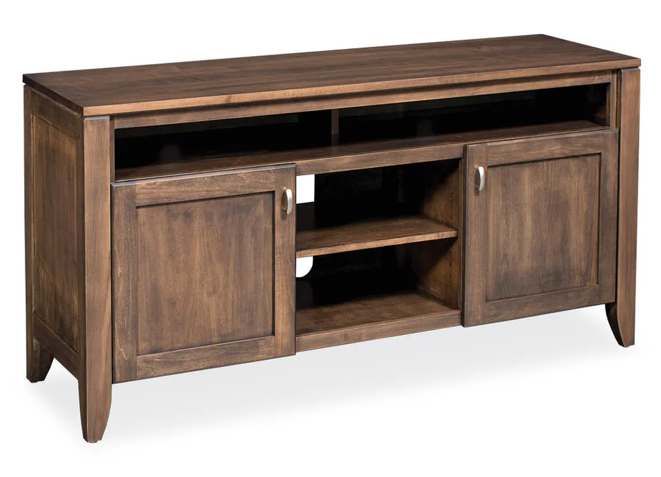 Simply Amish LEJUS-L40B Justine TV Stand with Soundbar Shelf, 54" Simply Amish LEJUS-L40B Justine TV Stand with Soundbar Shelf, 54"