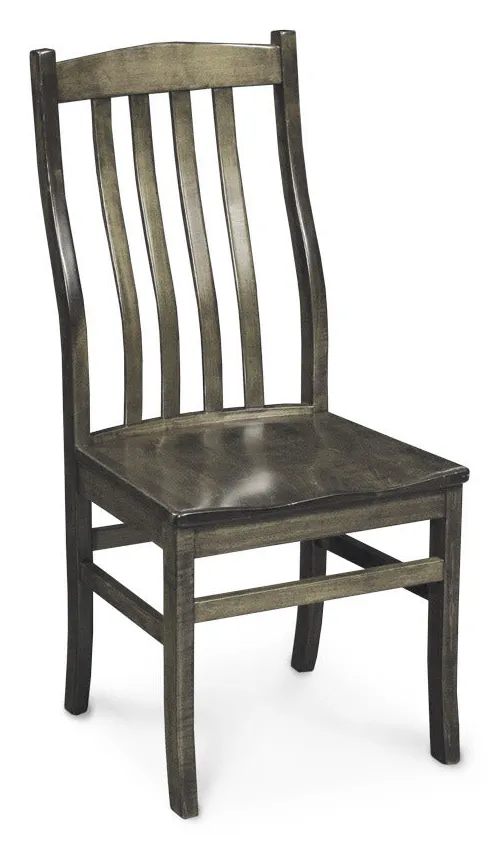 Simply Amish ECCLI-02A-L Clifton Side Chair w/ Leather Cushion Seat Simply Amish ECCLI-02A-L Clifton Side Chair w/ Leather Cushion Seat
