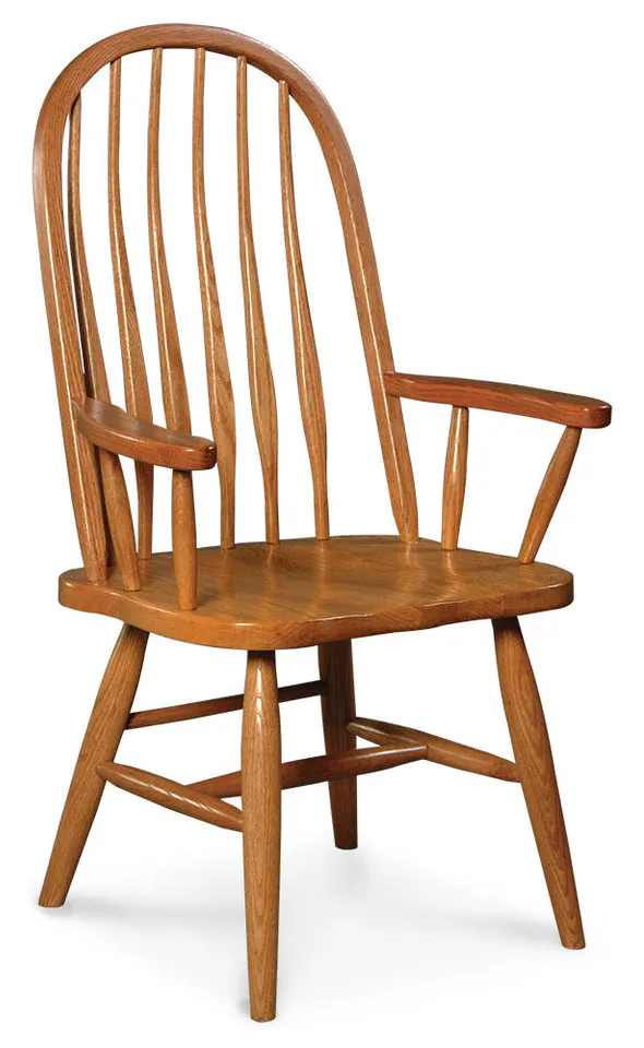 Simply Amish YMBBACP-W Bentback Arm Chair w/ Plain Legs Simply Amish YMBBACP-W Bentback Arm Chair w/ Plain Legs