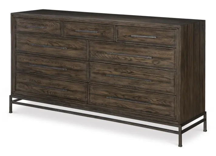 Century Furniture B2H-204 Benton Dresser Brown Rustic Century Furniture B2H-204 Benton Dresser Brown Rustic