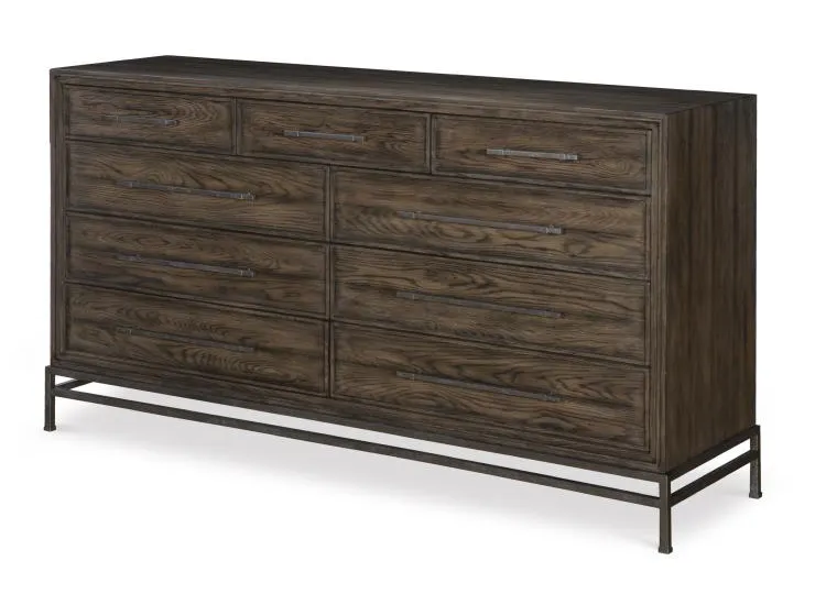 Century Furniture B2H-204 Benton Dresser Brown Rustic Century Furniture B2H-204 Benton Dresser Brown Rustic