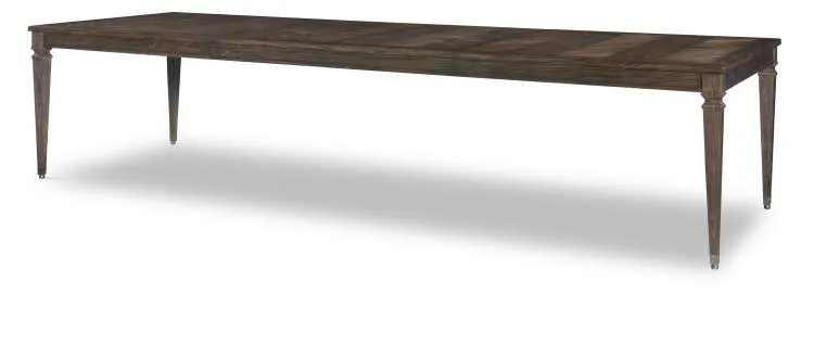 Century Furniture B2H-303 Daniel Dining Table Brown Rustic