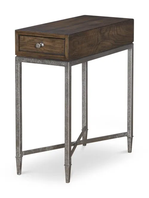 Century Furniture B2H-612 Charles Chairside Table Brown Rustic Century Furniture B2H-612 Charles Chairside Table Brown Rustic