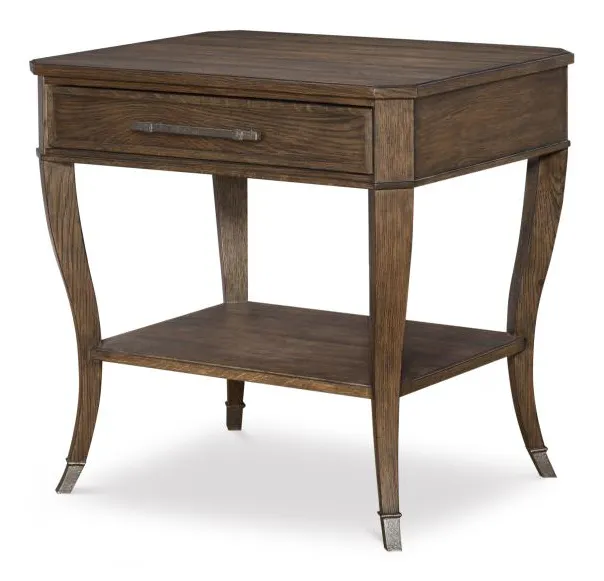 Century Furniture B2H-626 Benjamin Side Table Brown Rustic Century Furniture B2H-626 Benjamin Side Table Brown Rustic