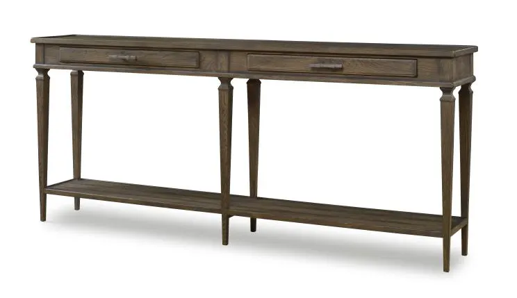 Century Furniture B2H-724 Aiden Console Table Brown Rustic Century Furniture B2H-724 Aiden Console Table Brown Rustic