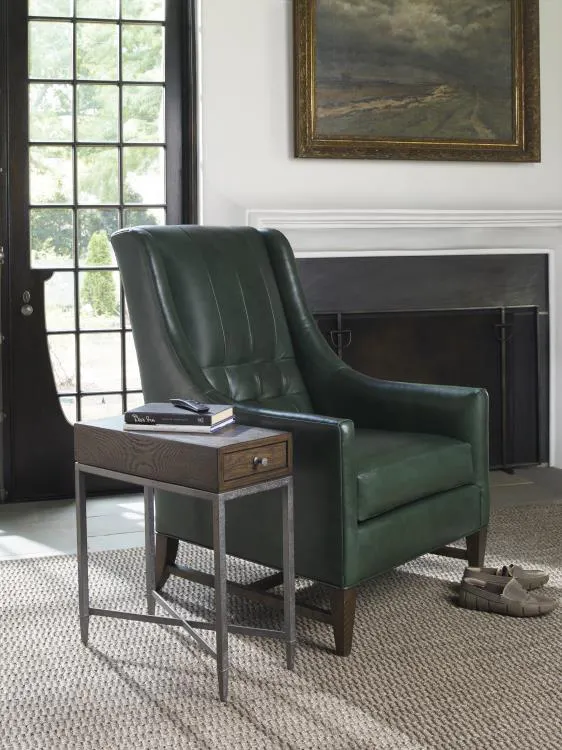 Century Furniture B2H-612 Charles Chairside Table Brown Rustic Century Furniture B2H-612 Charles Chairside Table Brown Rustic