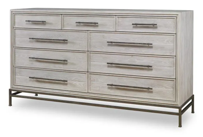 Century Furniture B2W-204 Benton Dresser White Rustic Century Furniture B2W-204 Benton Dresser White Rustic