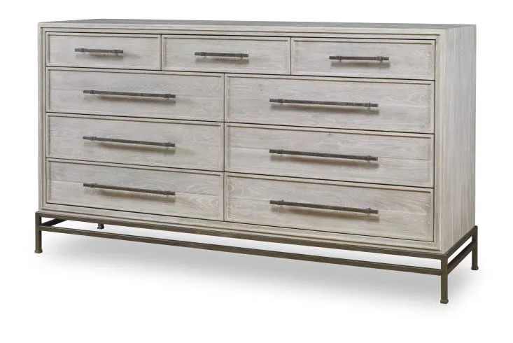 Century Furniture B2W-204 Benton Dresser White Rustic Century Furniture B2W-204 Benton Dresser White Rustic