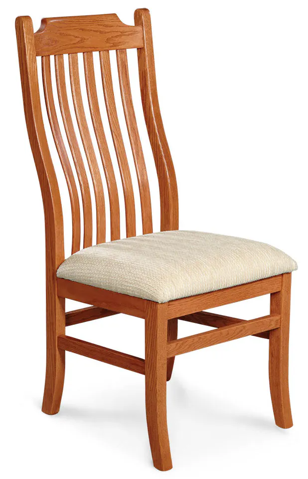 Simply Amish KSUSC-L Urbandale Side Chair w/ Leather Cushion Seat Simply Amish KSUSC-L Urbandale Side Chair w/ Leather Cushion Seat