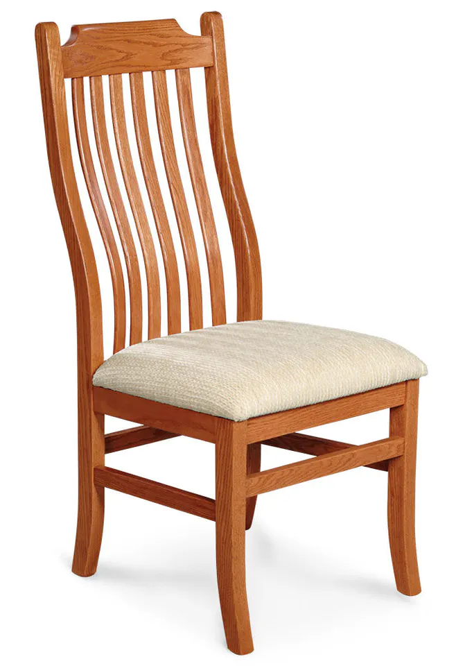 Simply Amish KSUSC-L Urbandale Side Chair w/ Leather Cushion Seat Simply Amish KSUSC-L Urbandale Side Chair w/ Leather Cushion Seat