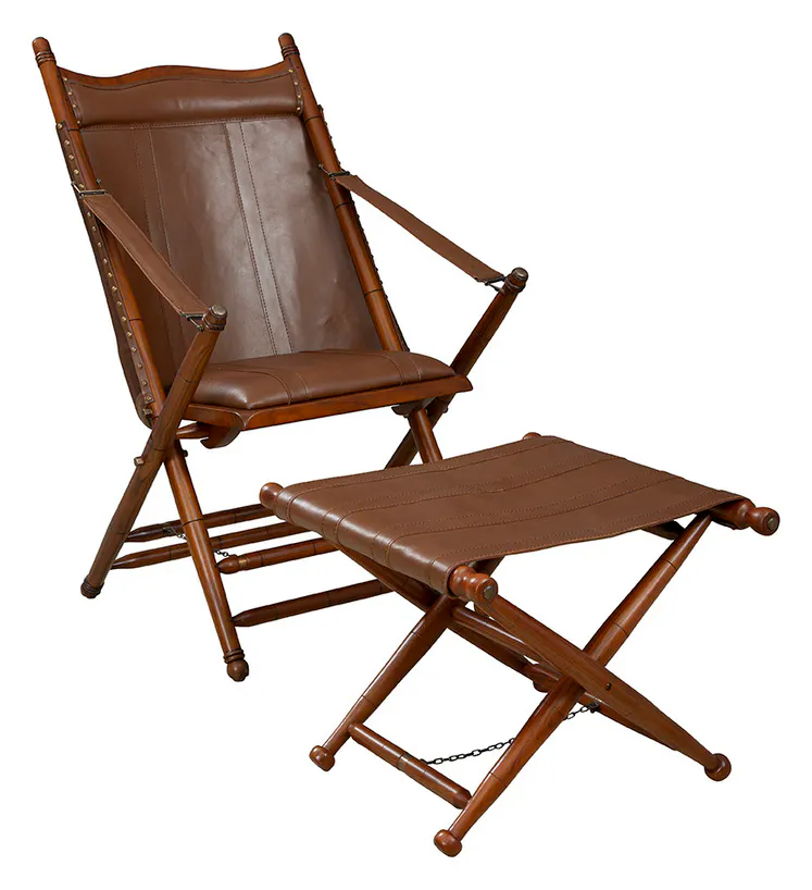 Furniture Classics 12-03 Mombasa Folding Stool Teak Furniture Classics 12-03 Mombasa Folding Stool Teak