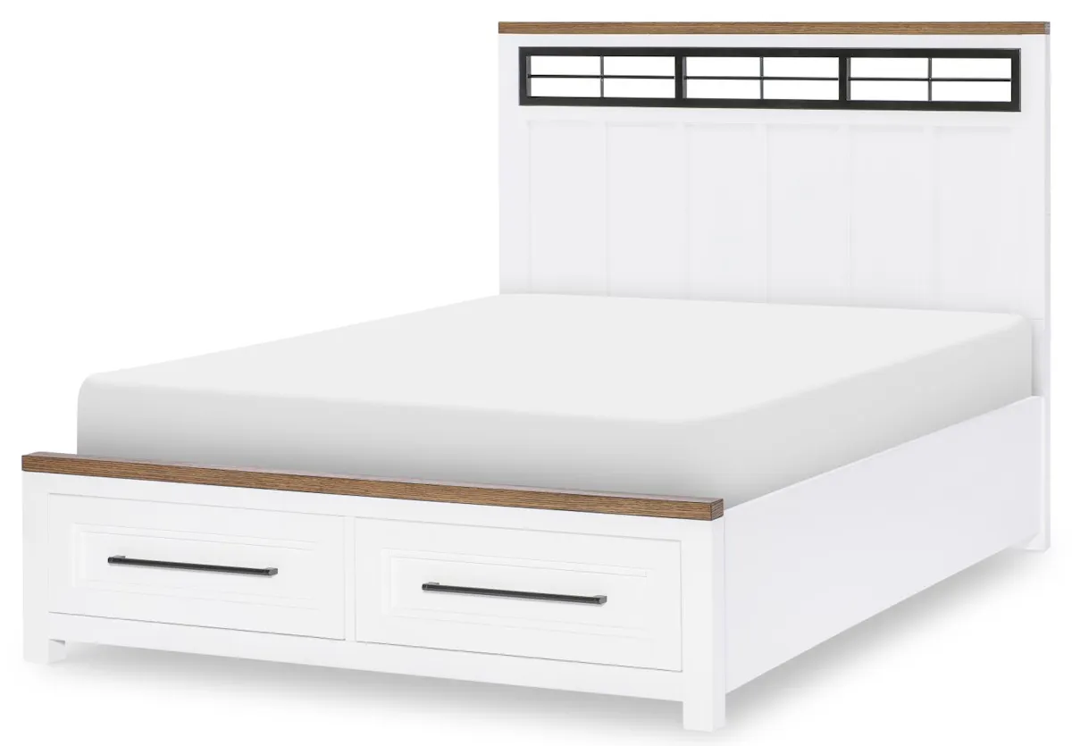 Legacy Classic Kids 1568-4204K Dutton Complete Metalwork Panel Bed w/ Storage Footboard Full Legacy Classic Kids 1568-4204K Dutton Complete Metalwork Panel Bed w/ Storage Footboard Full