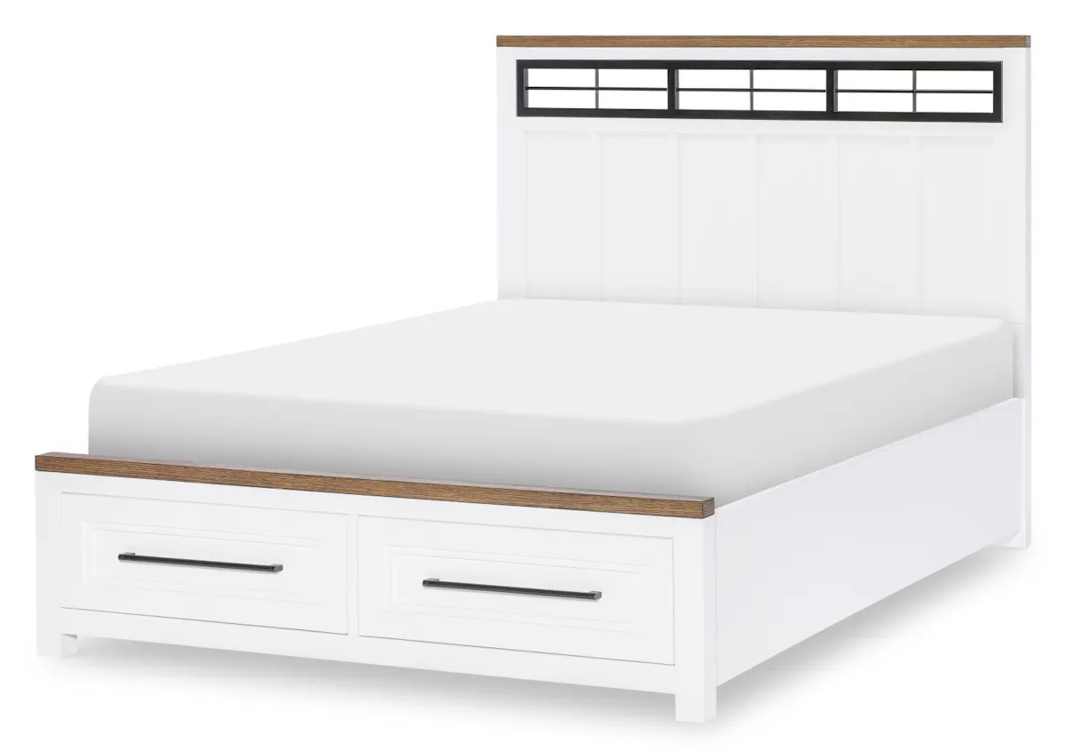 Legacy Classic Kids 1568-4204K Dutton Complete Metalwork Panel Bed w/ Storage Footboard Full Legacy Classic Kids 1568-4204K Dutton Complete Metalwork Panel Bed w/ Storage Footboard Full