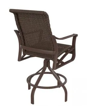 Tropitone Furniture 161527WS-28 Corsica Woven Swivel Bar Stool Tropitone Furniture 161527WS-28 Corsica Woven Swivel Bar Stool