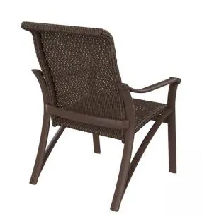 Tropitone Furniture 161537WS Corsica Woven Dining Chair Tropitone Furniture 161537WS Corsica Woven Dining Chair