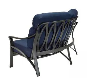 Tropitone Furniture 171310CL Corsica Cushion Crescent Love Seat Tropitone Furniture 171310CL Corsica Cushion Crescent Love Seat