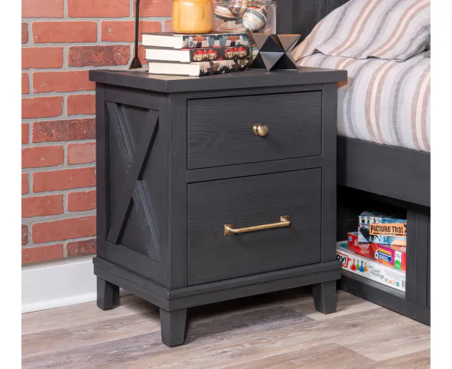 Legacy Classic Kids 1860-3100 Flatiron Black Nightstand Legacy Classic Kids 1860-3100 Flatiron Black Nightstand