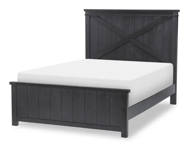 Legacy Classic Kids 1860-4104K Flatiron Black Full Panel Bed Legacy Classic Kids 1860-4104K Flatiron Black Full Panel Bed