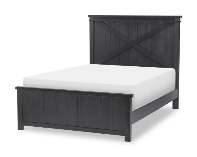 Legacy Classic Kids 1860-4104K Flatiron Black Full Panel Bed Legacy Classic Kids 1860-4104K Flatiron Black Full Panel Bed