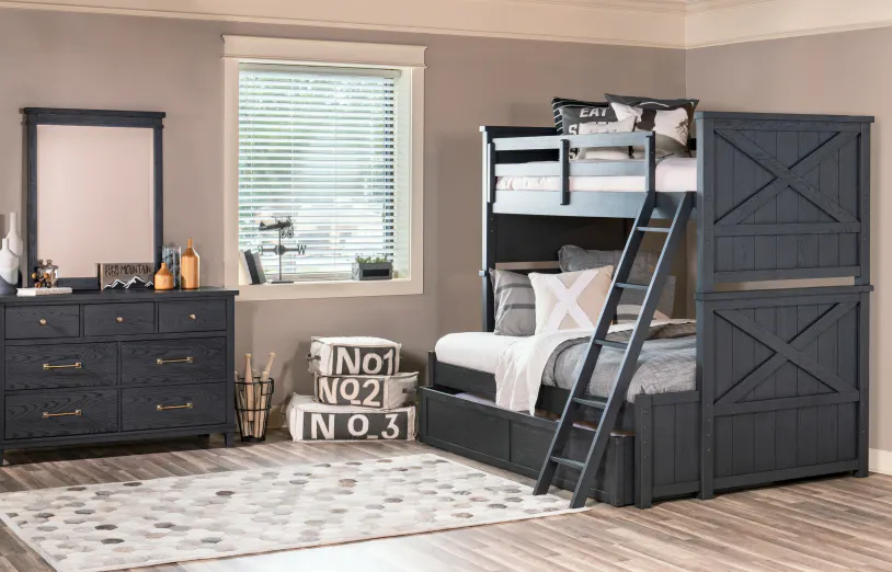 Legacy Classic Kids 1860-9500 Flatiron Black Trundle Drawer Legacy Classic Kids 1860-9500 Flatiron Black Trundle Drawer