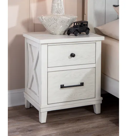 Legacy Classic Kids 1861-3100 Flatiron White Nightstand Legacy Classic Kids 1861-3100 Flatiron White Nightstand
