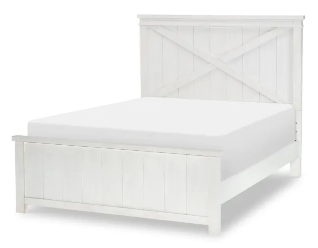 Legacy Classic Kids 1861-4104K Flatiron White Full Panel Bed Legacy Classic Kids 1861-4104K Flatiron White Full Panel Bed