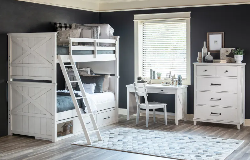 Legacy Classic Kids 1861-9300 Flatiron White Underbed Storage Unit Legacy Classic Kids 1861-9300 Flatiron White Underbed Storage Unit