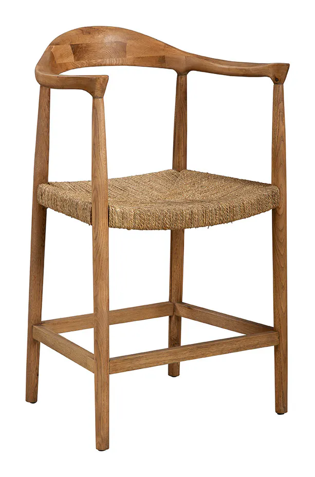 Furniture Classics 20-541 Natural Abraham Counter Stool Furniture Classics 20-541 Natural Abraham Counter Stool