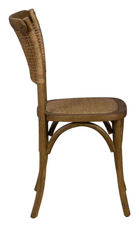 Furniture Classics 20-547 Brown Halsey Side Chair Furniture Classics 20-547 Brown Halsey Side Chair