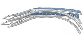 Tropitone Furniture 231432WV South Beach Elite EZ SPAN™ Wave Segment Chaise Lounge Armless Tropitone Furniture 231432WV South Beach Elite EZ SPAN™ Wave Segment Chaise Lounge Armless