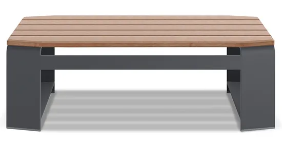 Woodard 7B0443N Gather Coffee Table with NexTeak Top Woodard 7B0443N Gather Coffee Table with NexTeak Top