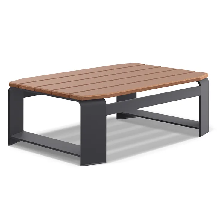 Woodard 7B0443N Gather Coffee Table with NexTeak Top
