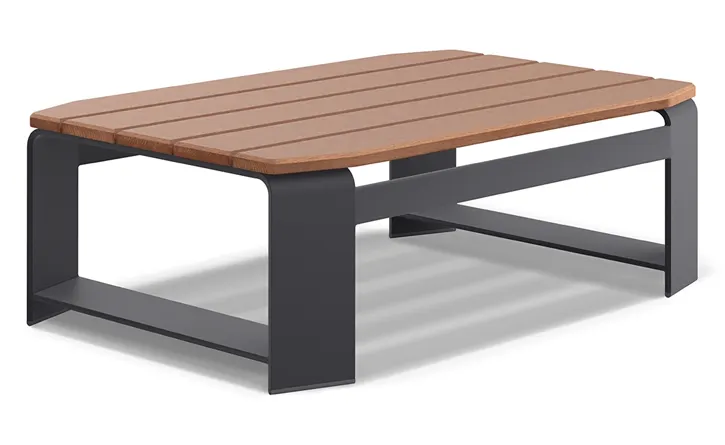 Woodard 7B0443N Gather Coffee Table with NexTeak Top Woodard 7B0443N Gather Coffee Table with NexTeak Top