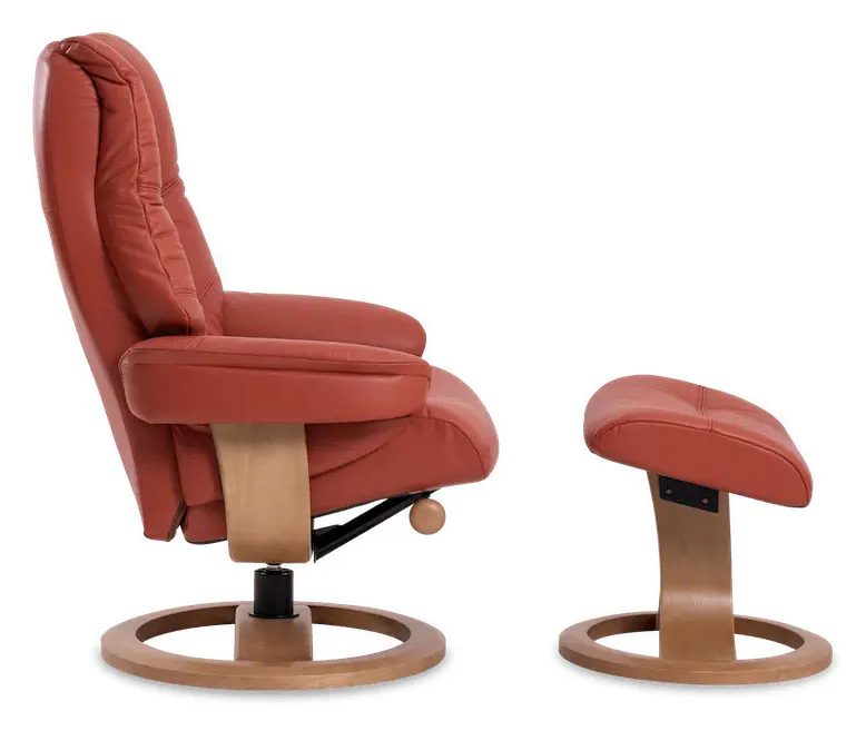 IMG Comfort NC63LF44SK Nordic 63 Recliner & Ottoman Large IMG Comfort NC63LF44SK Nordic 63 Recliner & Ottoman Large