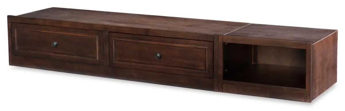 Legacy Classic Kids 3814-9300 Canterbury Underbed Storage Unit Cherry Finish Legacy Classic Kids 3814-9300 Canterbury Underbed Storage Unit Cherry Finish
