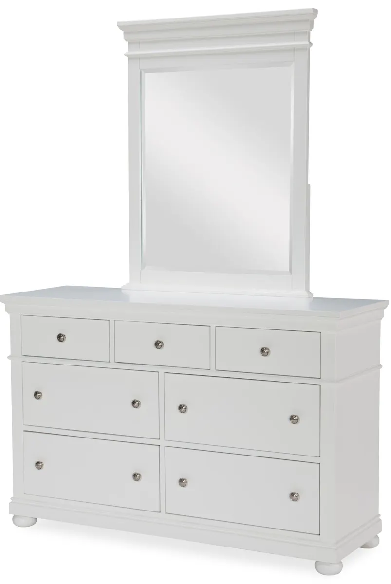 Legacy Classic Kids 3815-0100 Canterbury Vertical Mirror White Finish Legacy Classic Kids 3815-0100 Canterbury Vertical Mirror White Finish