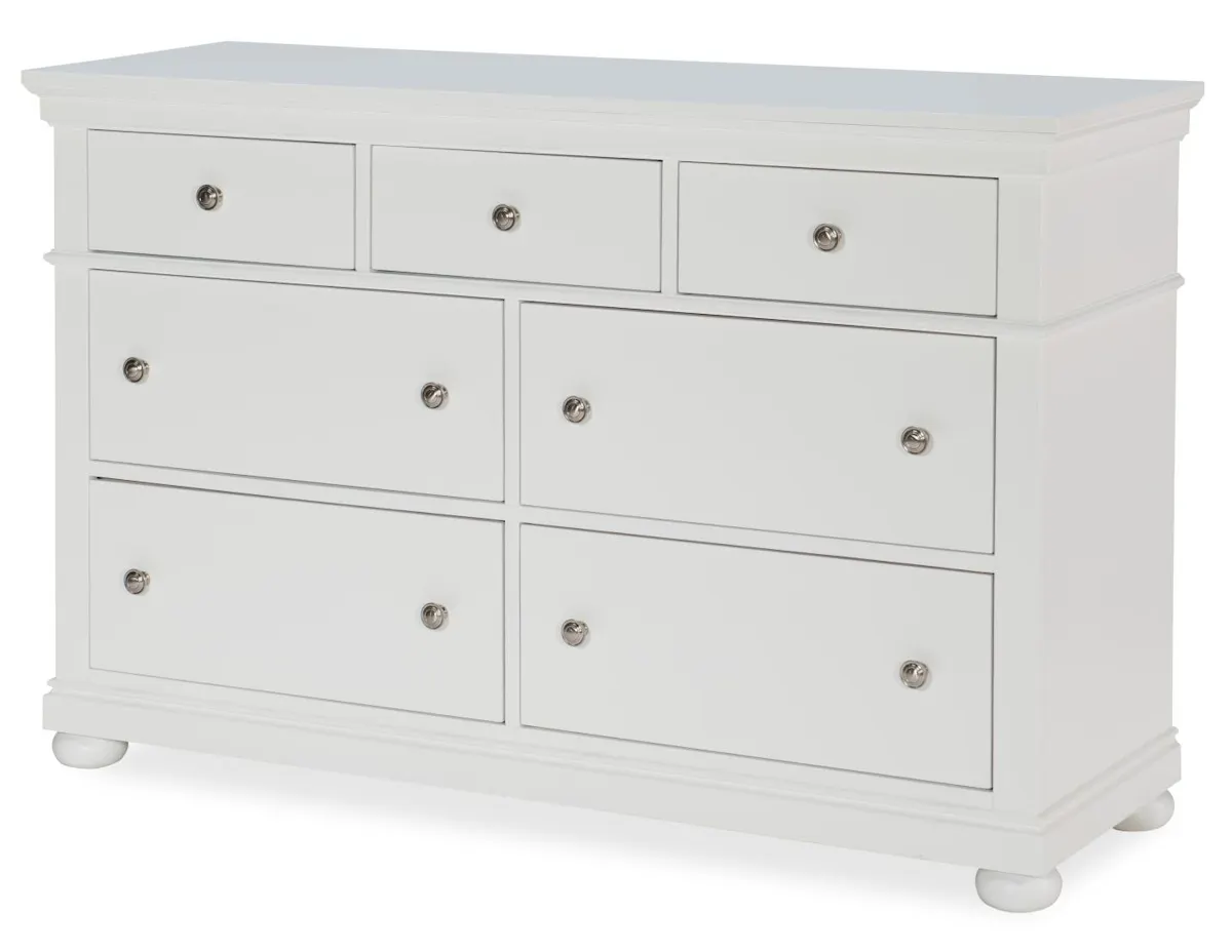Legacy Classic Kids 3815-1100 Canterbury Dresser White Finish Legacy Classic Kids 3815-1100 Canterbury Dresser White Finish