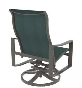 Tropitone Furniture 381525NT Kenzo Sling Swivel Action Lounger Tropitone Furniture 381525NT Kenzo Sling Swivel Action Lounger
