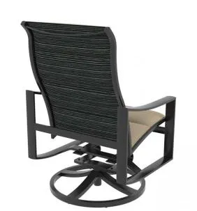 Tropitone Furniture 381525NTPS Kenzo Padded Sling Swivel Action Lounger Tropitone Furniture 381525NTPS Kenzo Padded Sling Swivel Action Lounger