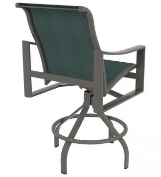 Tropitone Furniture 381527-28 Kenzo Sling Swivel Bar Stool Tropitone Furniture 381527-28 Kenzo Sling Swivel Bar Stool