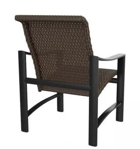 Tropitone Furniture 381537WS Kenzo Woven Dining Chair Tropitone Furniture 381537WS Kenzo Woven Dining Chair