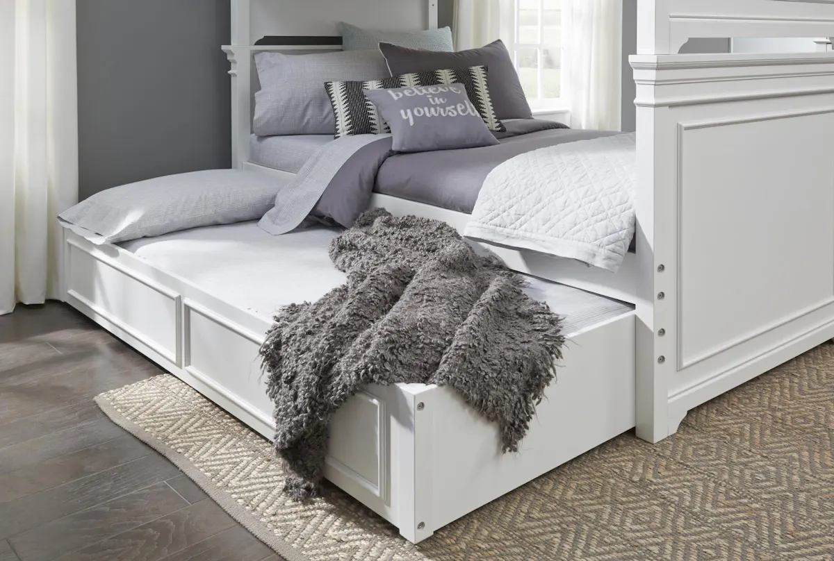 Legacy Classic Kids 3815-9500 Canterbury Trundle White Finish Legacy Classic Kids 3815-9500 Canterbury Trundle White Finish
