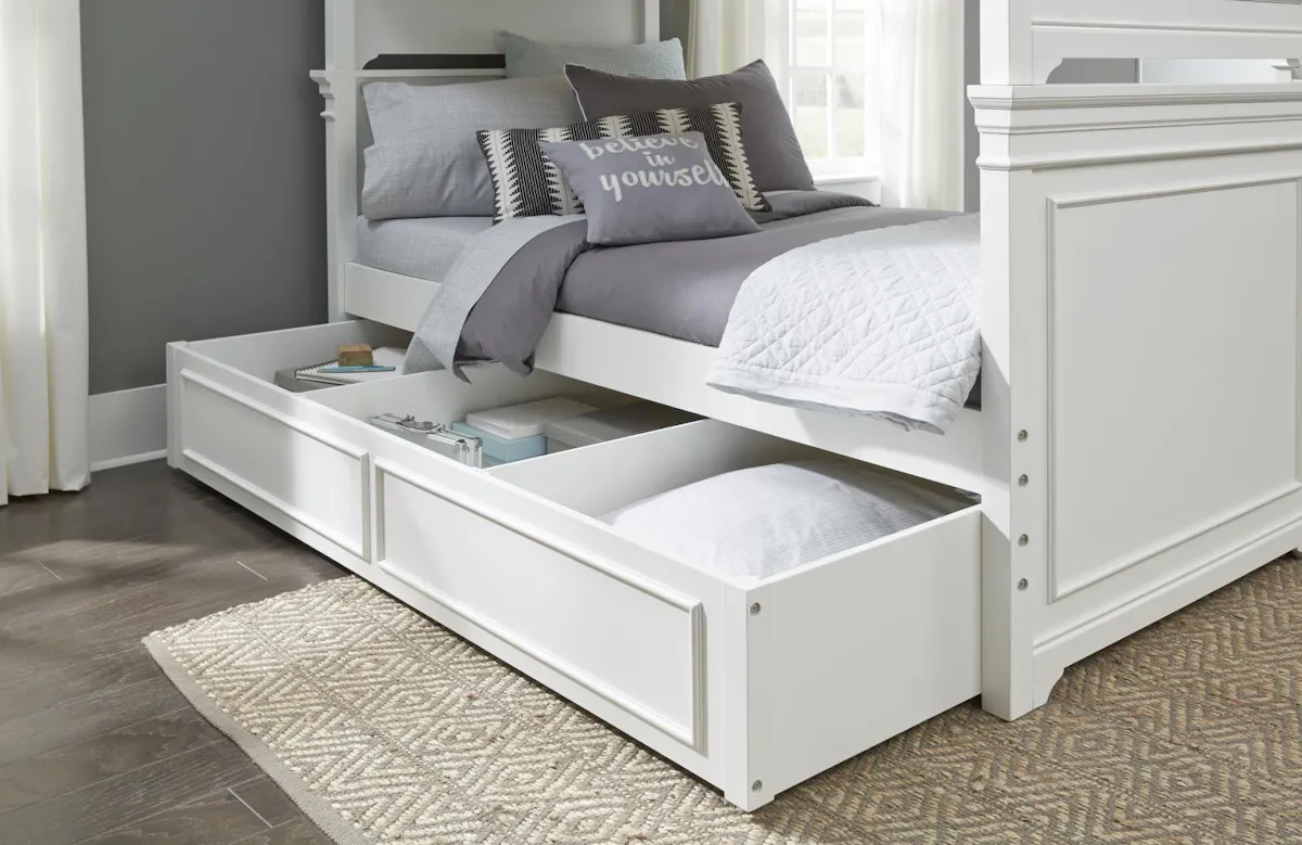 Legacy Classic Kids 3815-9500 Canterbury Trundle White Finish Legacy Classic Kids 3815-9500 Canterbury Trundle White Finish